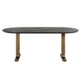 Revelin Mango Wood 8 Seater Oval Dining Table - 200cm