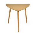 Athena Dining Table - 90.5cm - 3 Seater - Triangle - Natural - Oak