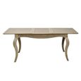 Camille Extending Dining Table - 140cm-190cm - 6-8 Seater - French Style - Natural - Limed Oak