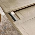 Camille Extending Dining Table - 140cm-190cm - 6-8 Seater - French Style - Natural - Limed Oak