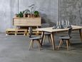 A Line Dining Table - 8-12 Seater - 210cm-310cm - Oak