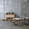 A Line Dining Table - 8-12 Seater - 210cm-310cm - Oak