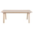 A Line Dining Table - 8 Seater - 200cm - Oak