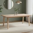 A Line Dining Table - 8 Seater - 200cm - Oak