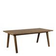 A-Line Smoked Oak 8 Seater Dining Table