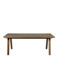 A-Line Smoked Oak 8 Seater Dining Table
