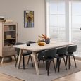 A-Line White Oak 8 Seater Dining Table
