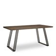 Adele Dining Table - 6 Seater - 160cm - Wooden