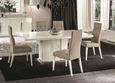 Canova Extending Pedestal Dining Table - 6-8 Seater - 160-210cm - White Gloss