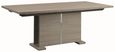 Tivoli Extending Pedestal Dining Table - 6-8 Seater - 160cm-210cm - Grey Wood