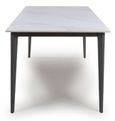 Amalfi Dining Table - White Ceramic - 6 Seater - 180cm