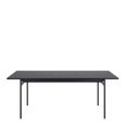 Angus Black Ash 8 Seater Dining Table