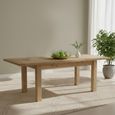 Appleby Extending Dining Table - 4 Seater - 132cm-198cm - Oak - with 2 Extensions