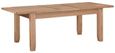 Appleby Oak Dining Table, 180cm-230cm Seats 6 to 8 Diners Extending Top