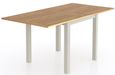 Arden Grey Painted 2-6 Seater Square Flip Top Extending Dining Table
