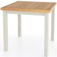 Arden Grey Painted 2-6 Seater Square Flip Top Extending Dining Table
