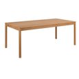 Atlantic Oak 8 Seater Extending Dining Table 