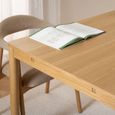 Atlantic Oak 8 Seater Extending Dining Table 