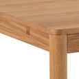 Atlantic Oak 8 Seater Extending Dining Table 