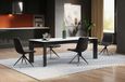 Austyn Argento Grey Ceramic 6-8 Seater Extending Dining Table - 160cm-220cm