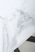 Avesta White Marble Effect 100cm Round Dining Table