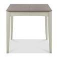Bergen Grey Washed Oak & Soft Grey Extending Dining Table - 4-6 Seater - 80cm-115cm