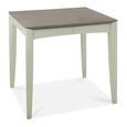 Bergen Grey Washed Oak & Soft Grey Extending Dining Table - 4-6 Seater - 80cm-115cm