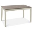 Bergen Grey Washed Oak & Soft Grey Extending Dining Table - 6-8 Seater - 130cm-170cm