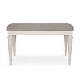 Montreux Grey Washed Oak & Soft Grey Extending Dining Table - 4-6 Seater - 140cm-180cm