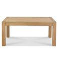 Turin Light Oak Extending Dining Table - 4-6 Seater - 125cm-165cm - Medium End