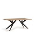 Bergamo Dining Table - Solid Acacia Wood - 6 Seater - Sizes Available