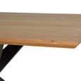 Bergamo Dining Table - Solid Acacia Wood - 6 Seater - Sizes Available