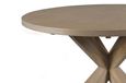 Bergerac Oak 120cm Round Dining Table - 4 Seater