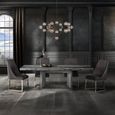 Blade Dining Table - Pedestal - Marble - Variation Available