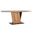 Brescia Dining Table - Acacia Wood - 6 Seater - 190cm - Pedestal