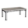 Brooklyn Dining Table - 8 Seater - Marble with Metal Base - Variation Available