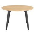 Cadiz Dining Table - 4 Seater - Round - 120cm - Oak 