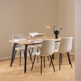 Cadiz Dining Table - 6 Seater - 160cm - Oak 