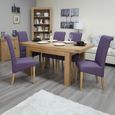 Bordeaux Extending Dining Table - 2-4 Seater - 90cm-120cm - Oak