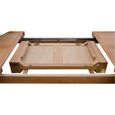 Bordeaux Extending Dining Table - 6-10 Seater - 180cm-260cm - Oak