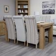 Bordeaux Dining Table - 6 Seater - 180cm - Oak