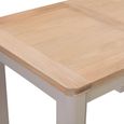 Clarion Dining Table - 4-6 Seater - 120cm-153cm - Extending - Oak and Grey