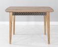 Clearance - Luxuria Sheesham Dining Table, Indian Wood, 120cm Seats 4 Diners Rectangular Top with 4 Legs - Brand New Item
