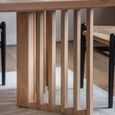 Clearance - Okayama 200cm Japandi Style Oak Dining Table - A224
