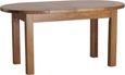 Clearance - Originals Rustic Oak Oval 6 Seater Extending Dining Table - FSS15654