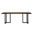 Clearance - Parquet Industrial Dining Table - A33