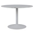 Clearance - Tarifa White Marble 2 Seater Round Dining Table - 110cm - FSS16420