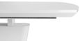Como Extending Dining Table - 160cm-200cm - 6-8 Seater - White Gloss
