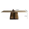 Compass Dining Table - Pedestal - Marble - Variation Available