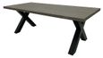 Dallas Dining Table - Grey - 6 Seater - 180cm